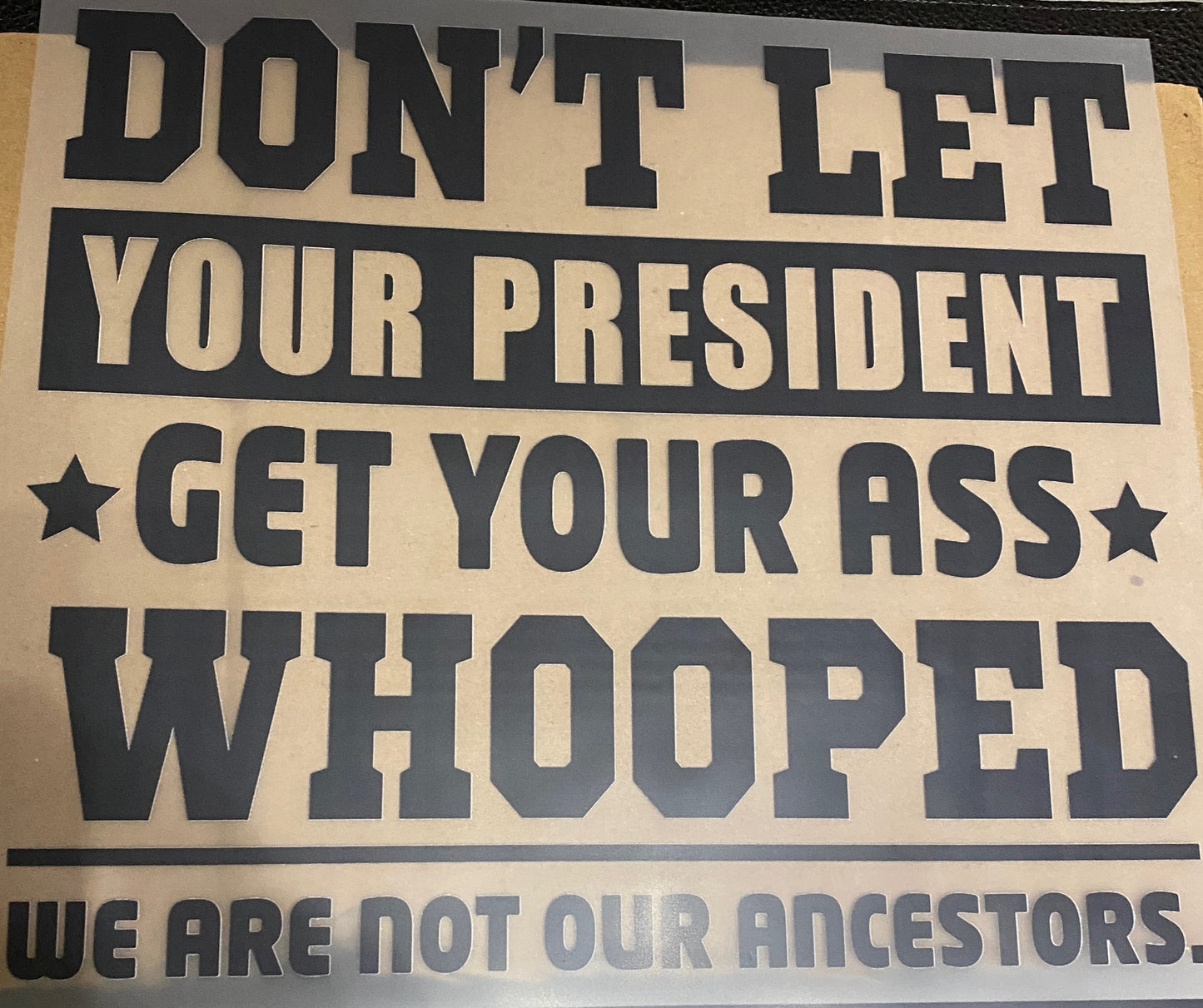 Your President (2x - 4x)